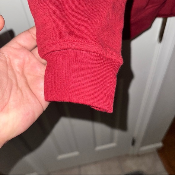 Tony Hawk Full Zip Hoodie Boys L Maroon Skater Skateboard Streetwear RN70361 - Picture 6 of 9